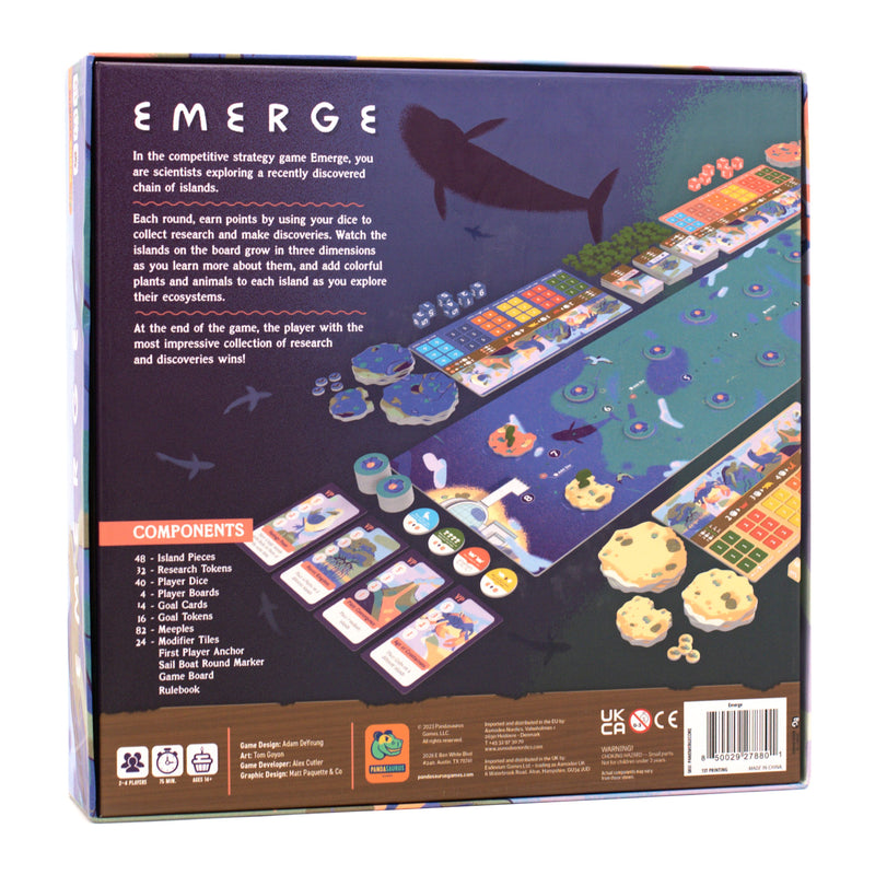 Emerge Board Game | Explore New Islands & Research Ecosystems!