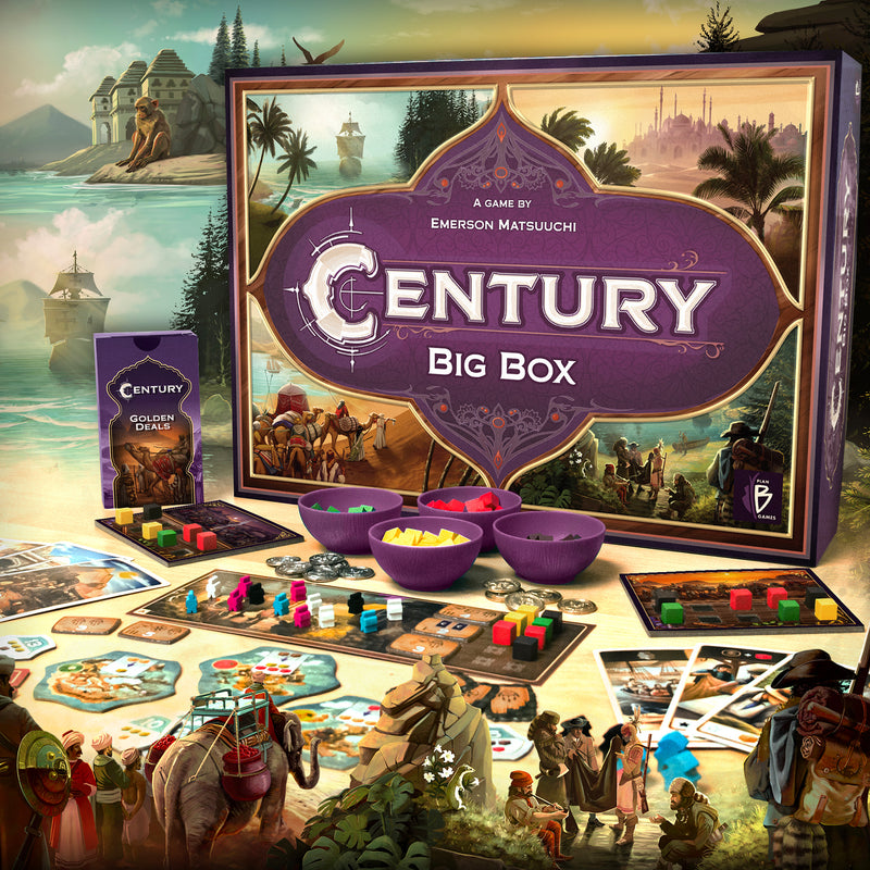 Century Big Box Board Game | Trilogy Collection for Global Trading Adventures
