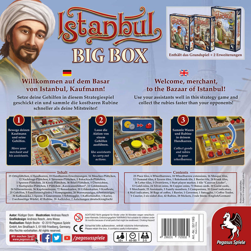 Istanbul: Big Box Board Game