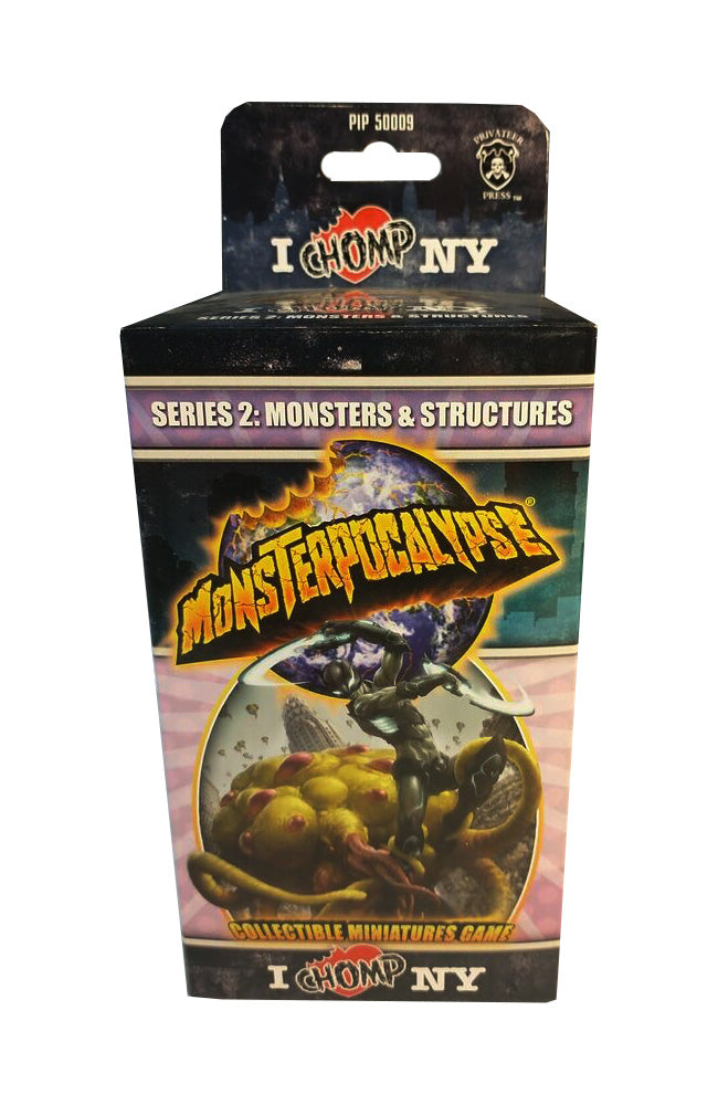 Monsterpocalypse "i Chomp Ny" Series 2: Monsters & Structures Booster Pack