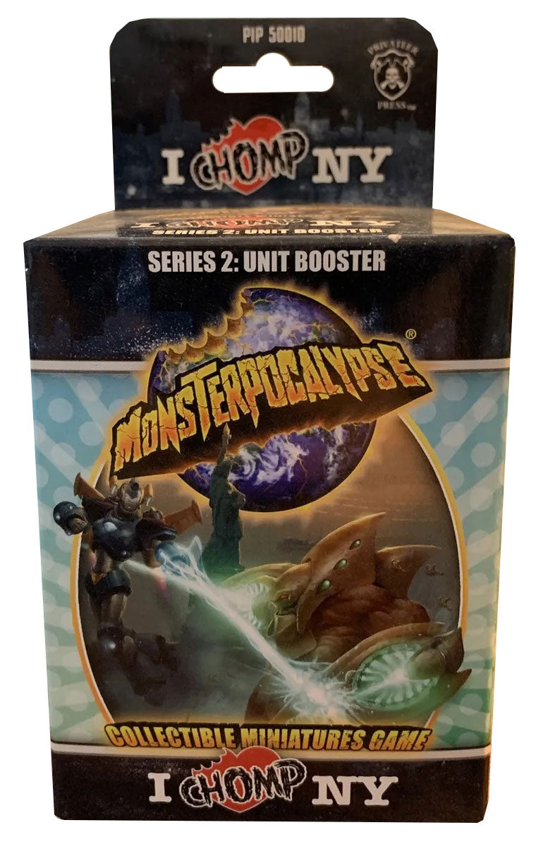 Monsterpocalypse Collectible Miniature Game Unit Booster Pack Series 2 Chomp NY