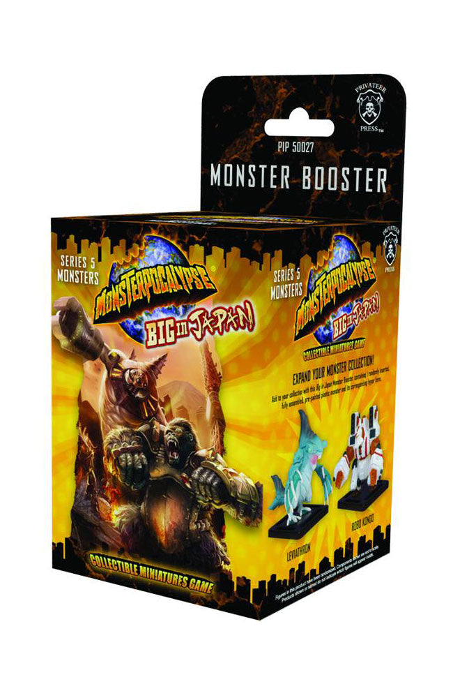 Monsterpocalypse - Series 5: Big In Japan - Monster Booster Pack - Miniatures