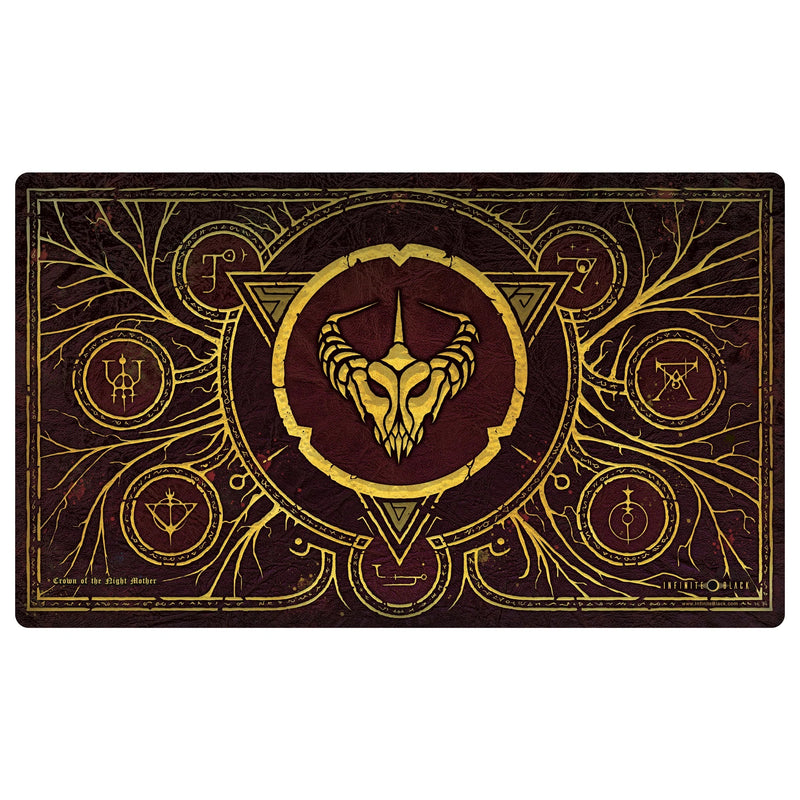 Crown of the Night Mother Premium Playmat, 24" x 14"
