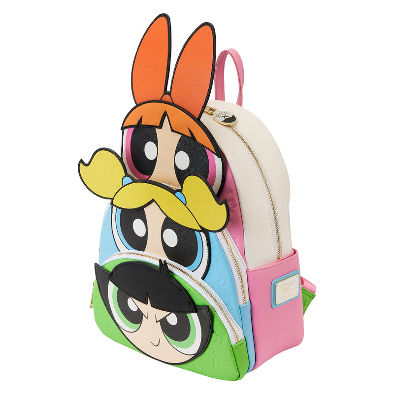 Powerpuff Girls Triple Pocket Mini Backpack