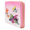 Powerpuff Girls PINK  Vs Mojo Jojo Zip Around Wallet