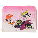 Powerpuff Girls PINK  Vs Mojo Jojo Zip Around Wallet