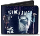 Harry Potter Voldemort Face Bi-Fold Wallet