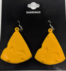 Foam Cheese Earrings