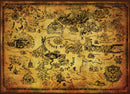 The Legend of Zelda “Hyrule Map” Jigsaw Puzzle, 1000-Pieces