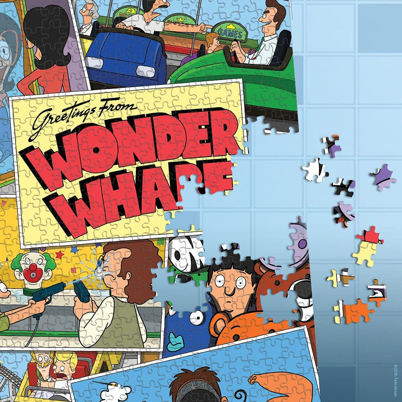 Bob's Burgers Greetings from Wonder Wharf Jigsaw Puzzle, 1000-Pieces