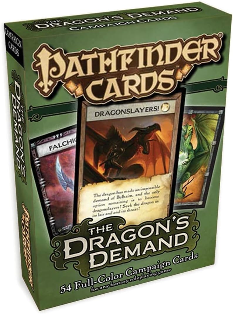 Pathfinder Cards: The Dragon’s Demand Campaign Cards