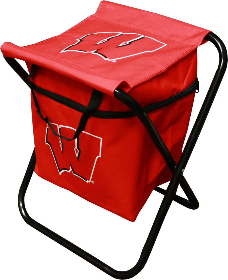 Wisconsin Badgers Quad Chair with Cooler