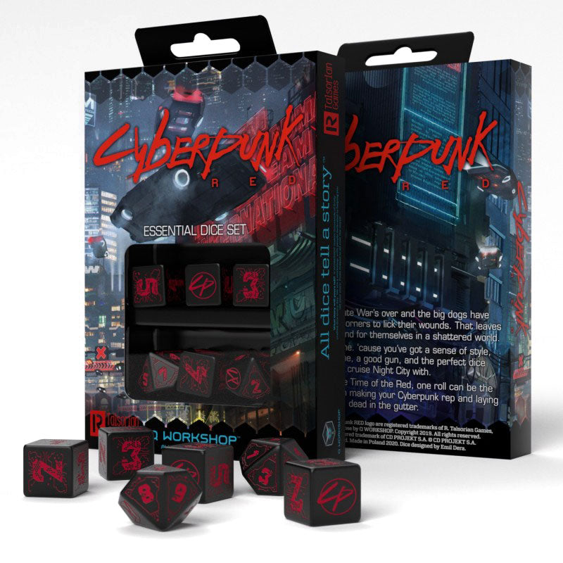 Cyberpunk Red Essential Dice Set