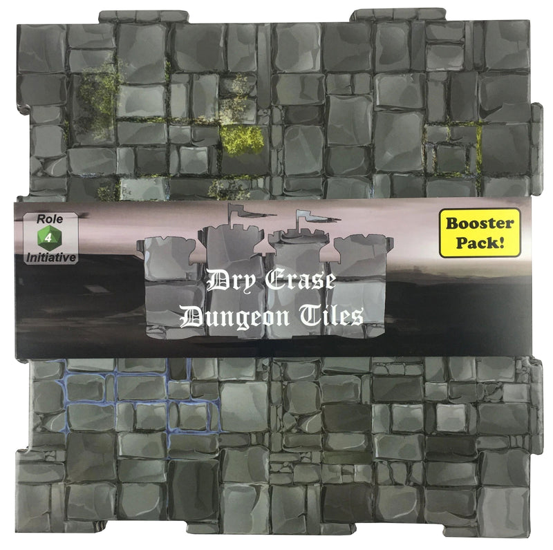 Dry-Erase Dungeon Tiles, Graystone, Booster Pack