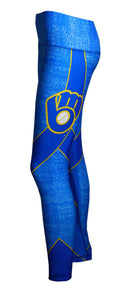 Milwaukee Brewers Infuse Knit Sublimated Leggings