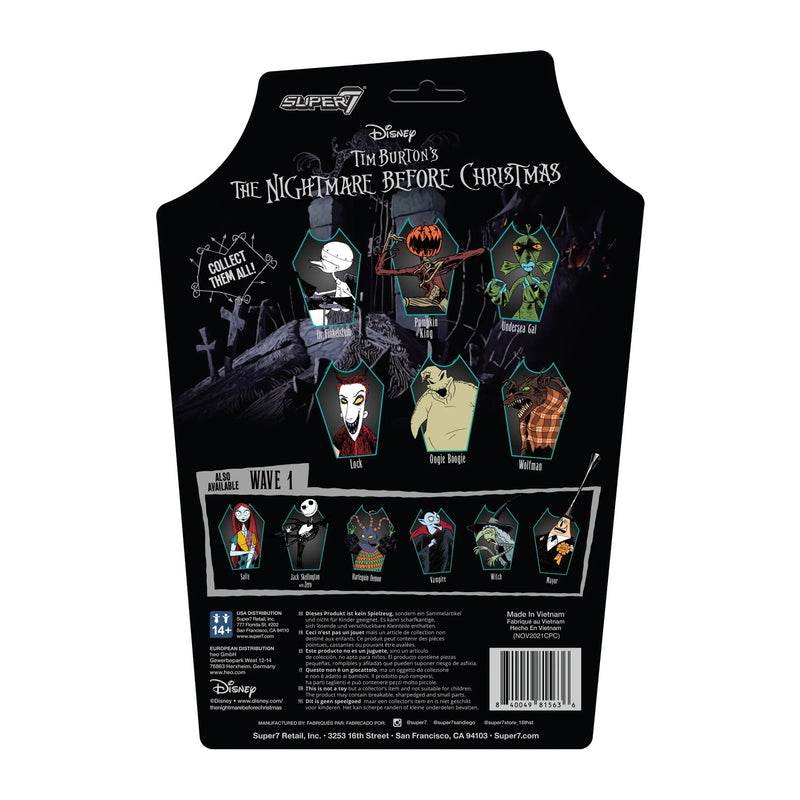 The Nightmare Before Christmas ReAction Figures Wave 2: Wolfman, 3.75"
