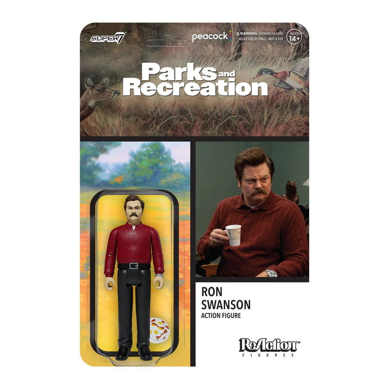 Parks and Recreation ReAction Figure: Ron Swanson, 3.75"