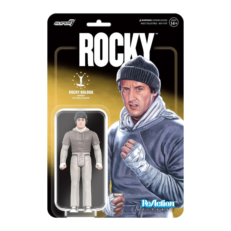 Rocky ReAction Figure Wave 2: Rocky Balboa (Workout), 3.75"