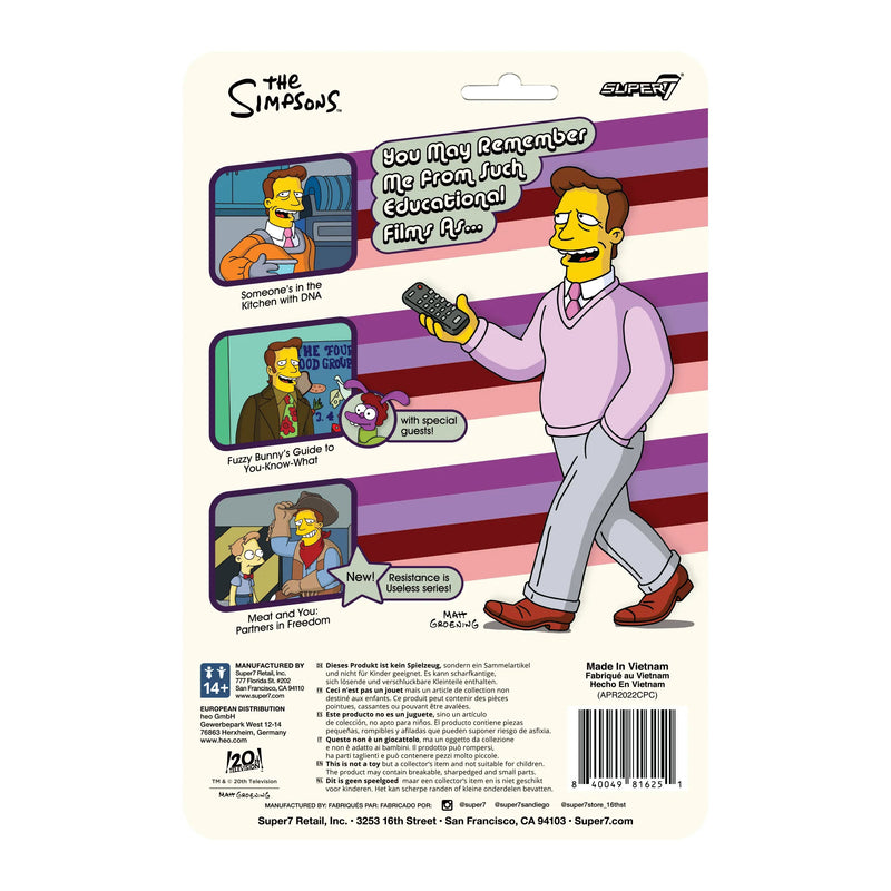 The Simpsons ReAction Figure Wave 2: Troy McClure "Someone's in the Kitchen"