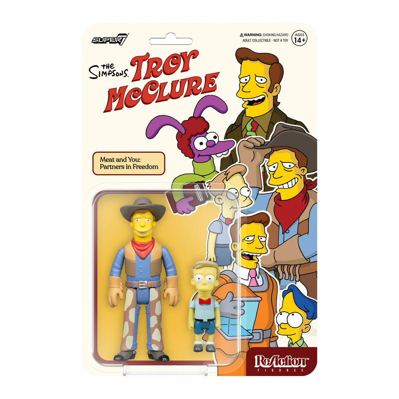 The Simpsons ReAction Figure Wave 2: Troy McClure "Meat and You"