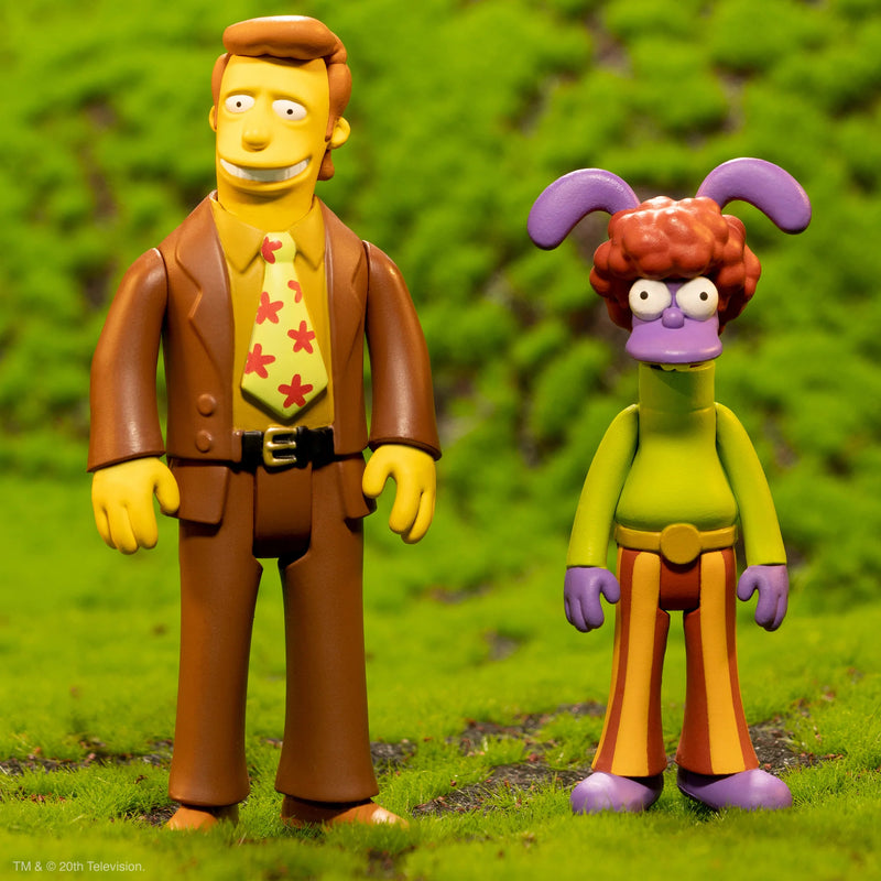 The Simpsons ReAction Figure Wave 2: Troy McClure "Fuzzy Bunny's Guide"