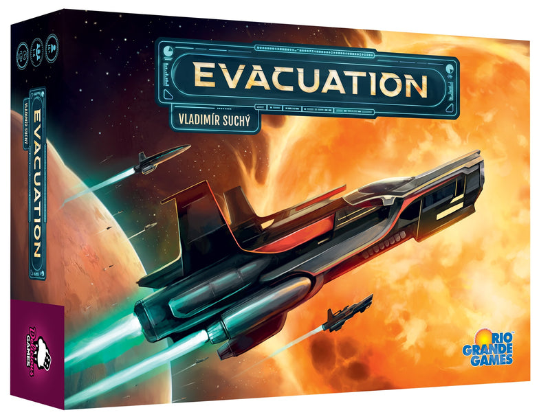Evacuation Strategy Board Game | Space Civilization Building