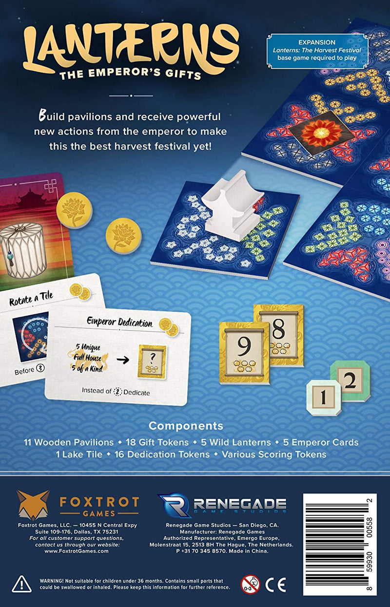 Lanterns: The Emperor`s Gifts Expansion