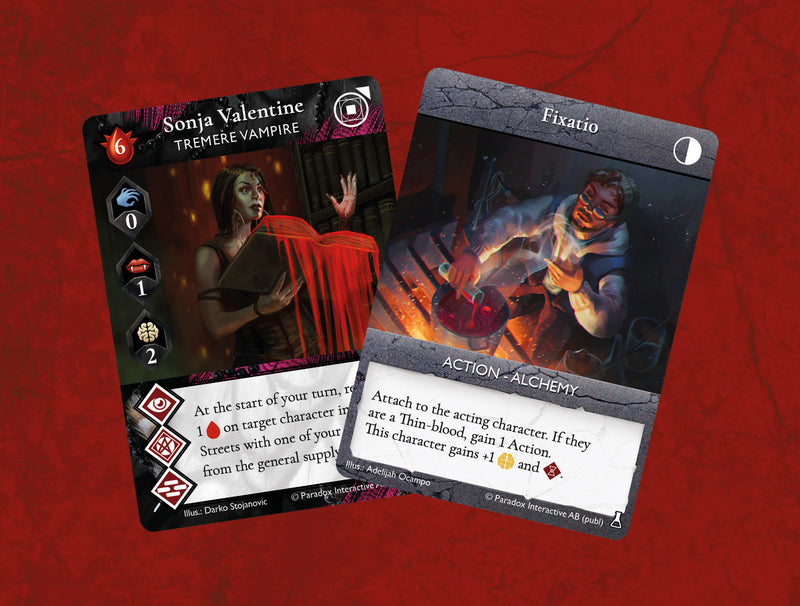Vampire: The Masquerade Rivals Expandable Card Game - Blood & Alchemy Promo Pack