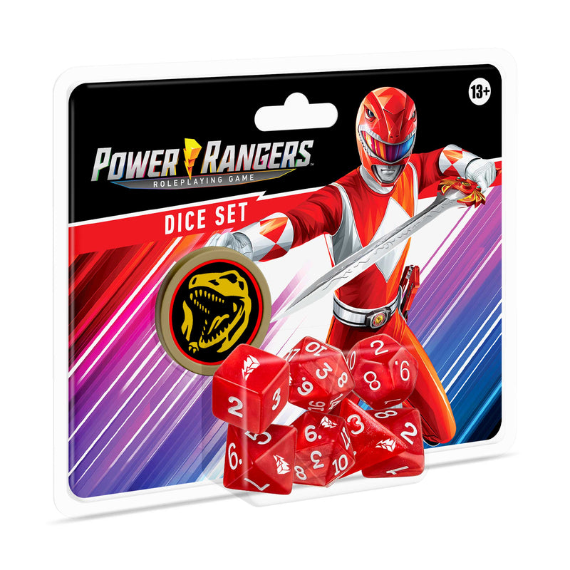 Power Rangers Roleplaying Game Dice: Red
