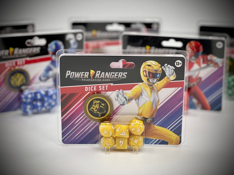 Power Rangers Roleplaying Game Dice: Yellow