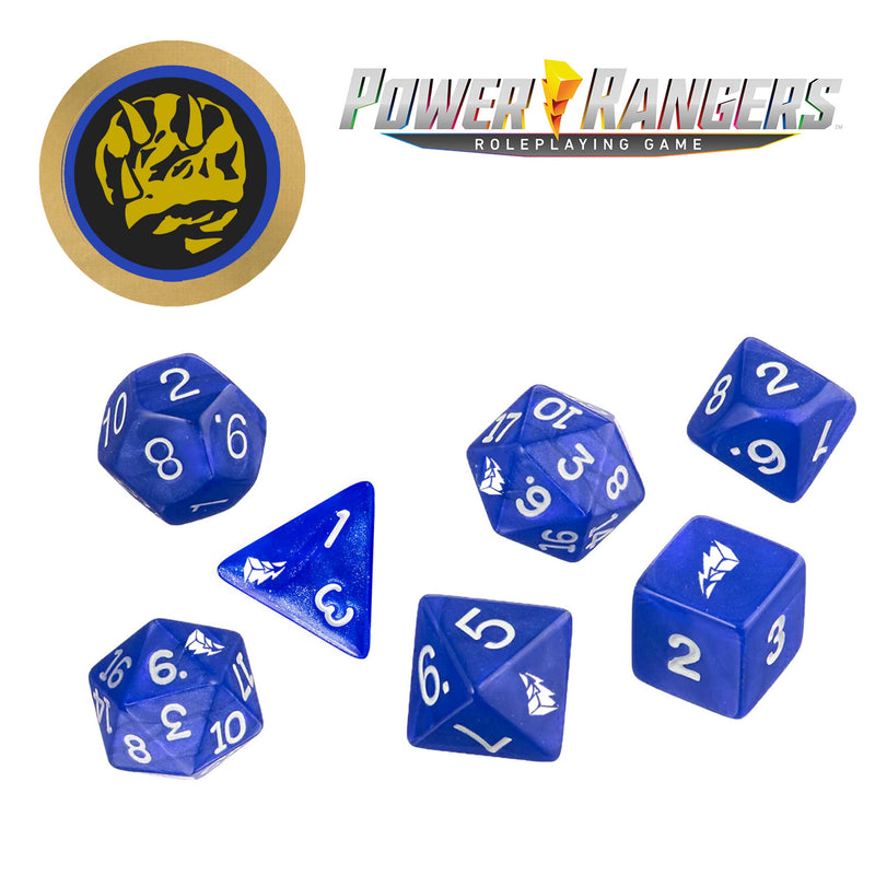 Power Rangers Roleplaying Game Dice: Blue