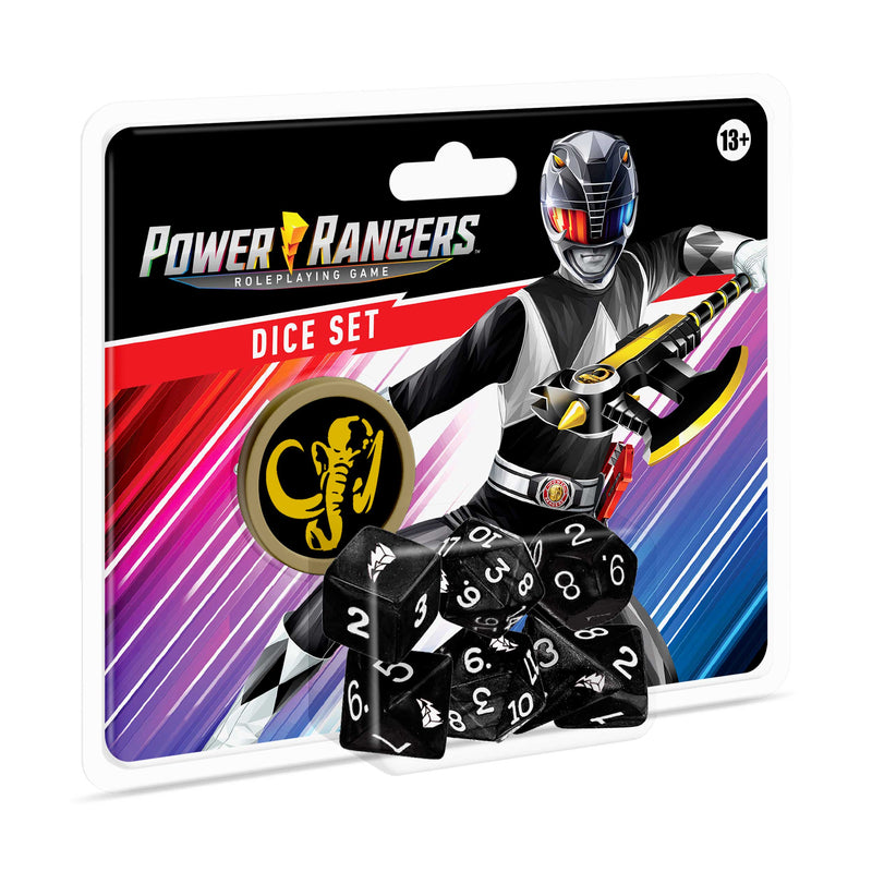 Power Rangers Roleplaying Game Dice: Black