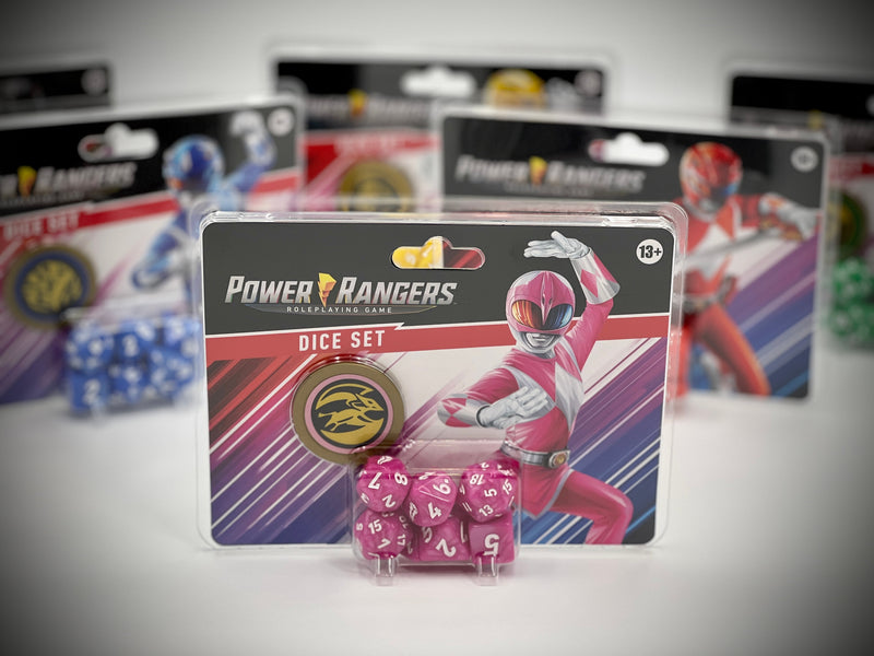 Power Rangers Roleplaying Game Dice: Pink