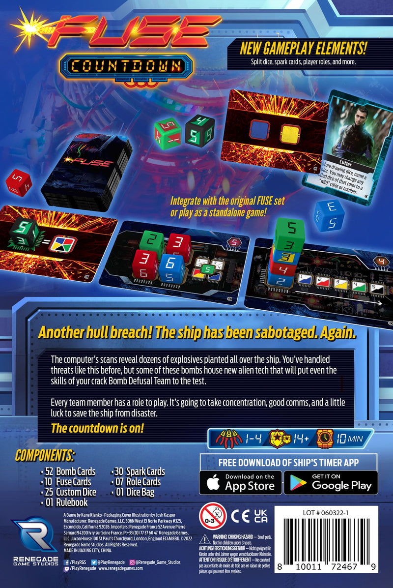 Fuse: Countdown - A Standalone Game Or Expansion for The Original Game