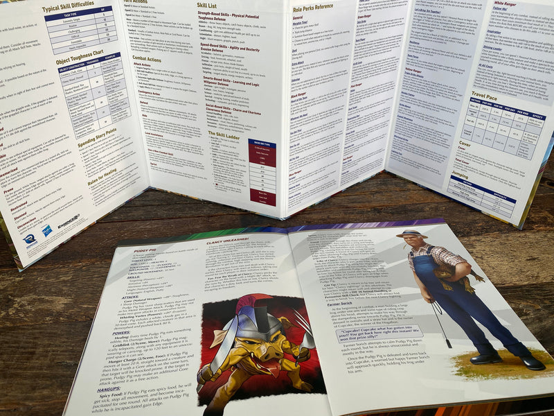 Power Rangers RPG: A Glutton for Punishment Adventure & GM Screen