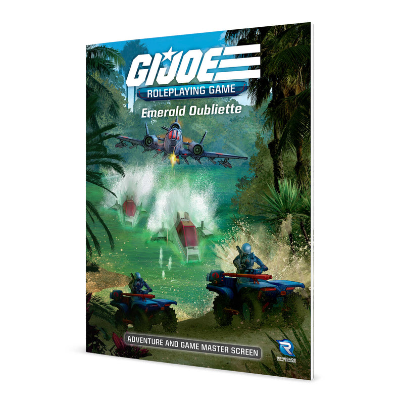G.I. JOE Roleplaying Game The Emerald Oubliette Adventure & GM Screen