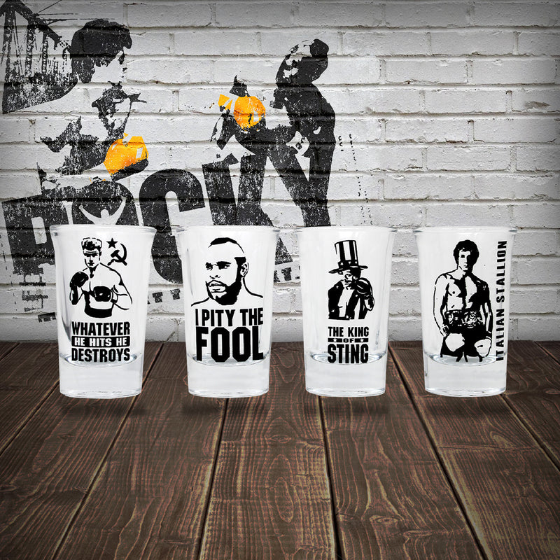 Rocky Premium Shot Glass Set