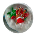 Rudolph The Red Nose Reindeer In Present Water Globe
