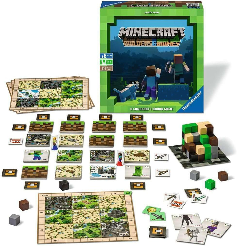 Minecraft: Builders & Biomes | Engaging Strategy Board Game