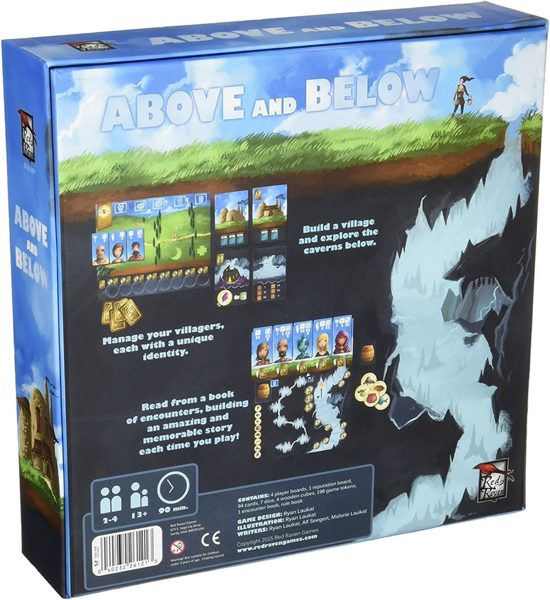 Above and Below Strategy Board Game