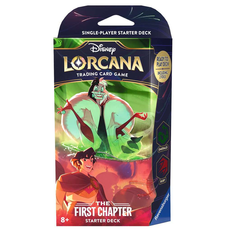 Disney Lorcana TCG: The First Chapter Starter Deck:  Ruby & Emerald