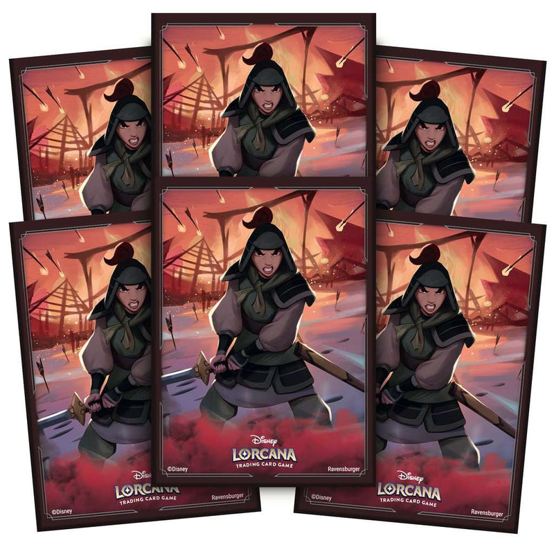 Disney Lorcana TCG: Rise of the Floodborn Card Sleeve Pack - Mulan