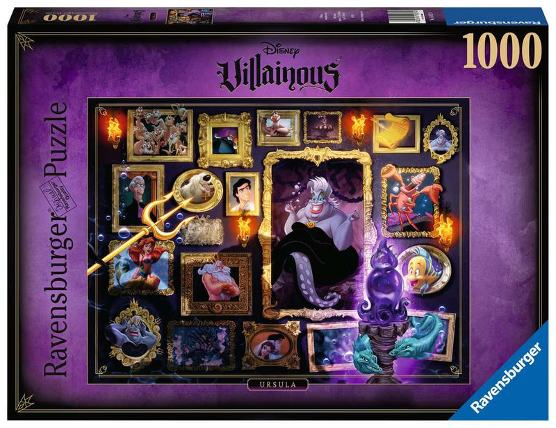 Disney Villainous: Ursula Jigsaw Puzzle, 1000-Pieces