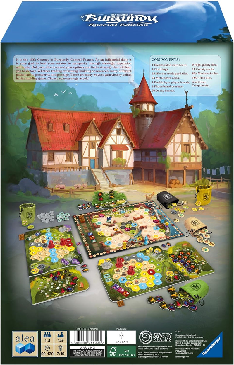 The Castles of Burgundy Special Edition Board Game