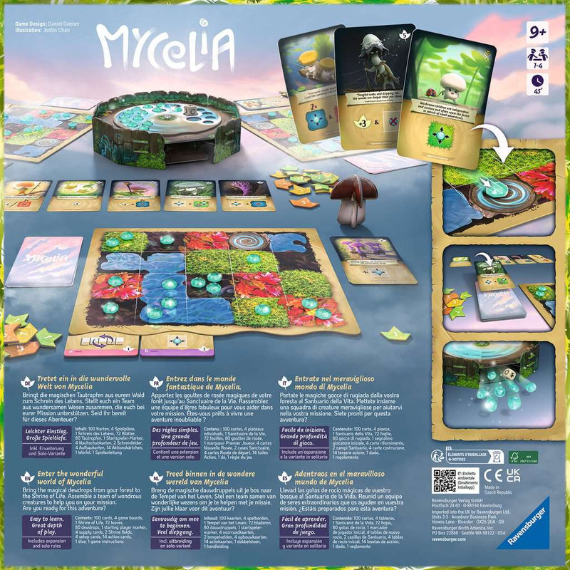 Mycelia Board Game | Enthralling Puzzle for Mind Teaser Enthusiasts