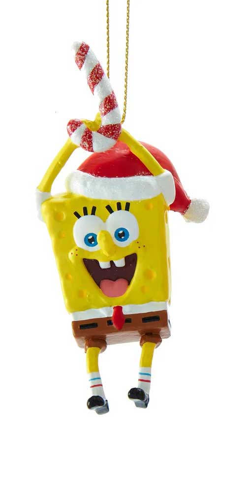 Spongebob Squarepants Candy Cane Ornament