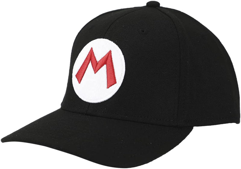 Super Mario Logo Elite Flex Pre-Curved Bill Snapback