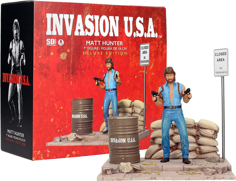 Invasion U.S.A. Matt Hunter Diorama