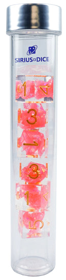 D6 Dice - Sharp Flamingo