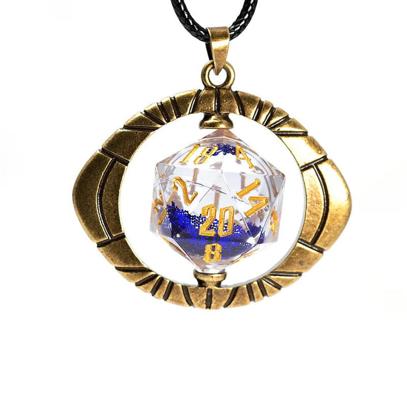 Eye of Ra D20 Necklace